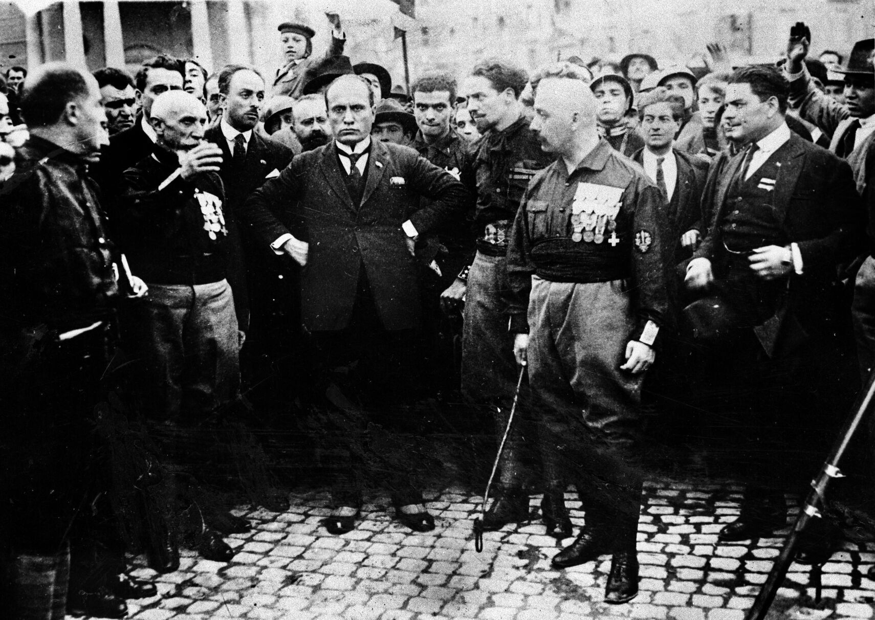1922: Benito Mussolini